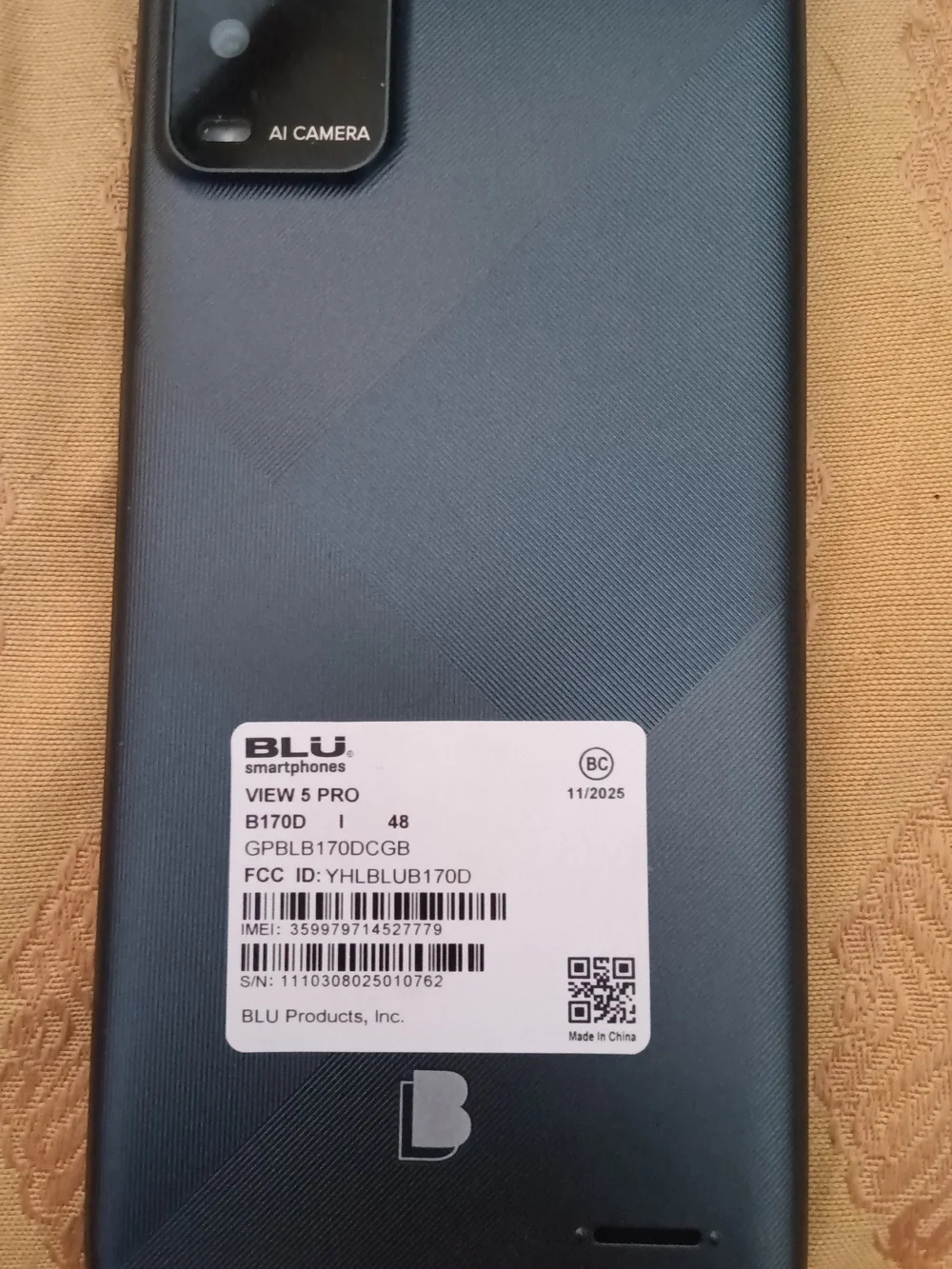 Blu View 5 Pro